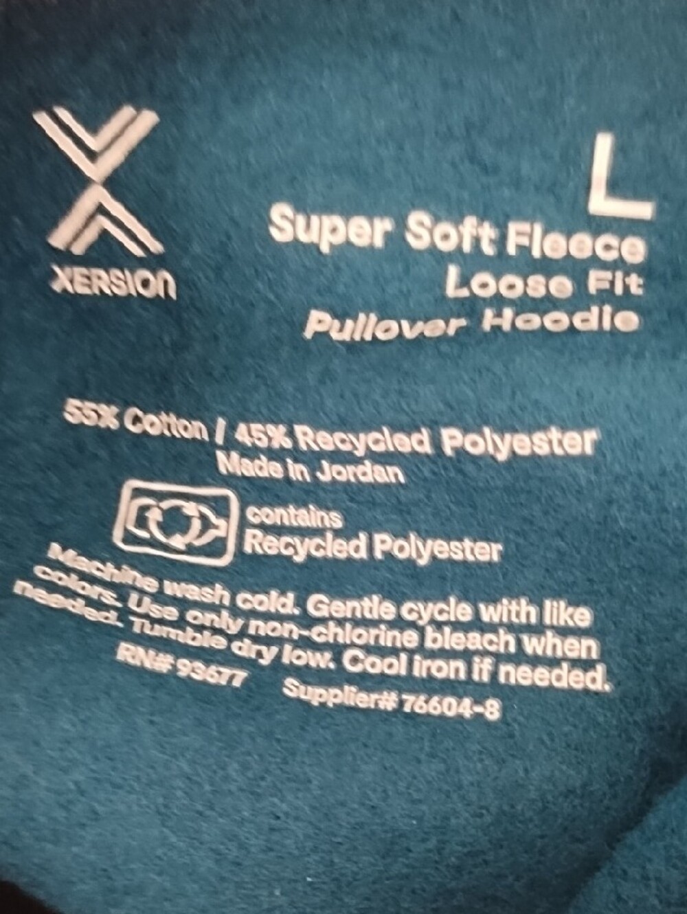Xersion Super Soft Fleece NWT! Hoodie - Picture 4 of 4